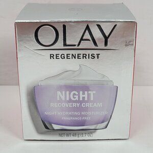 Olay Regenerist Night Recovery Cream 1.7 Oz Hydrating Moisturizer NIB